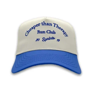 Cheaper Than Therapy Run Club Structured VP Hat (Unisex)