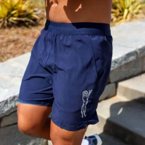 Mens Avigate 5" Fusion Short - Stealth Navy