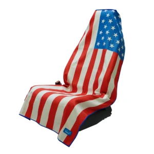 American Flag Car Seat Cover Towel