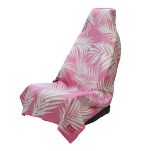 Garden of Races Past - Pink Car Seat Cover Towel