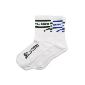 Core Zero Socks 2-Pack - Cheaper Than Therapy + Slow Days Still Count