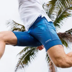 Mens Flexion 8" Compression Short - Sasquatch Habitat